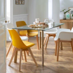 Table à Manger 150x80cm Taho Atmosphera -Promos Meubles Boutique table a manger 150x80cm taho atmosphera 3