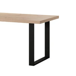 Table à Manger 180 Cm Pieds Métal Eden -Promos Meubles Boutique table a manger 180 cm pieds metal eden 1 2