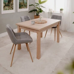 Table à Manger Extensible 120/200 Cm Longford -Promos Meubles Boutique table a manger extensible 120200 cm longford 1 3