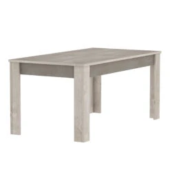Demeyere Table Avec Rallonge 170/230x90cm Cannes -Promos Meubles Boutique table avec rallonge 170 230x90cm cannes chene champagne beton clair 2
