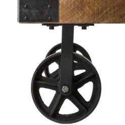 Table Basse Silas Bois Massif Atmosphera -Promos Meubles Boutique table basse manguier bois massif atmosphera 3