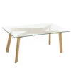 Table Basse Verre Taho Atmosphera -Promos Meubles Boutique table basse verre taho atmosphera