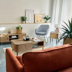 Table De Chevet 2 Portes Colva Atmosphera -Promos Meubles Boutique table de chevet 2 portes colva atmosphera 3