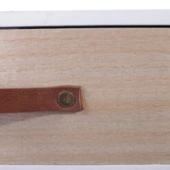 Table De Chevet Pieds Bois 1 Tiroir Blanc -Promos Meubles Boutique table de chevet pieds bois 1 tiroir blanc 5