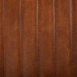 Tabouret De Bar En Cuir Marron Dario Atmosphera -Promos Meubles Boutique tabouret bar cuir marron dario atmosphera 3