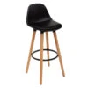 Tabouret Bar Maxon Simili Noir Atmosphera -Promos Meubles Boutique tabouret bar maxon simili noir atmosphera