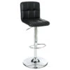Tabouret De Bar Avec Dossier Noir Delek Atmosphera -Promos Meubles Boutique tabouret de bar avec dossier noir delek lot de 2