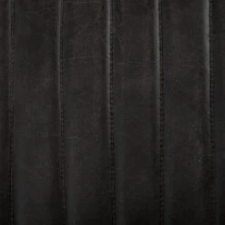 Tabouret De Bar En Cuir Noir Dario Atmosphera -Promos Meubles Boutique tabouret de bar en cuir noir dario atmosphera 1