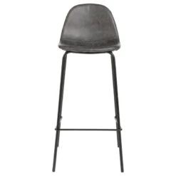 Tabouret De Bar Gris Vladi Atmosphera -Promos Meubles Boutique tabouret de bar gris collection vladi 2