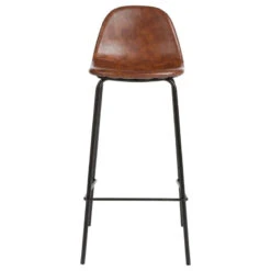 Tabouret De Bar Marron Vladi Atmosphera -Promos Meubles Boutique tabouret de bar marron collection vladi 2