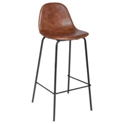 Tabouret De Bar Marron Vladi Atmosphera