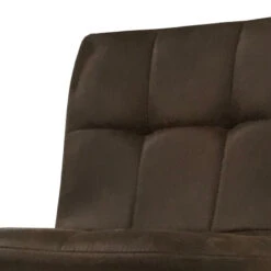 Tabouret De Bar Marron Pieds Métal Noir -Promos Meubles Boutique tabouret de bar marron pieds metal noir 2