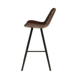 Tabouret De Bar Palmas PU Brun Foncé 13 Tabouret De Bar Palmas PU Brun Foncé -Promos Meubles Boutique tabouret de bar palmas pu brun fonce 1 5