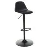 Tabouret De Bar Réglable Noir Aiko Atmosphera -Promos Meubles Boutique tabouret de bar reglable noir aiko atmosphera