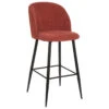 Tabouret De Bar Terracotta Céleste Pieds Noirs Atmosphera -Promos Meubles Boutique tabouret de bar terracotta celeste pieds noirs atmosphera
