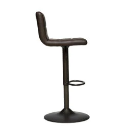 Tabouret De Bar Vintage Delek Ajustable Brun Atmosphera -Promos Meubles Boutique tabouret de bar vintage delek ajustable brun atmosphera 2