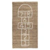 Tapis Marelle Jute 80x150 Cm Atmosphera -Promos Meubles Boutique tapis marelle jute 80x150 cm atmosphera