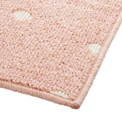 Tapis Marelle Rose 80x152 Cm Atmosphera -Promos Meubles Boutique tapis marelle rose 80x152 cm atmosphera 1 4