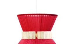 Tiffany Contemporary Hanging Lamp 40, Silk Silvered Glass -Promos Meubles Boutique tiffany fragola sospesa03 master