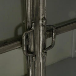 Vitrine Bibliothèque Broc Métal Noir Atmosphera -Promos Meubles Boutique vitrine bibliotheque broc metal noir atmosphera 4